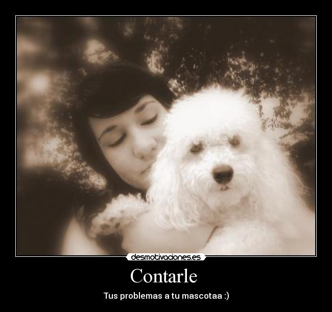 Contarle - Tus problemas a tu mascotaa :)