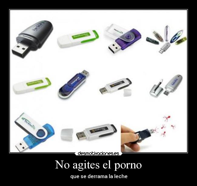 No agites el porno - que se derrama la leche