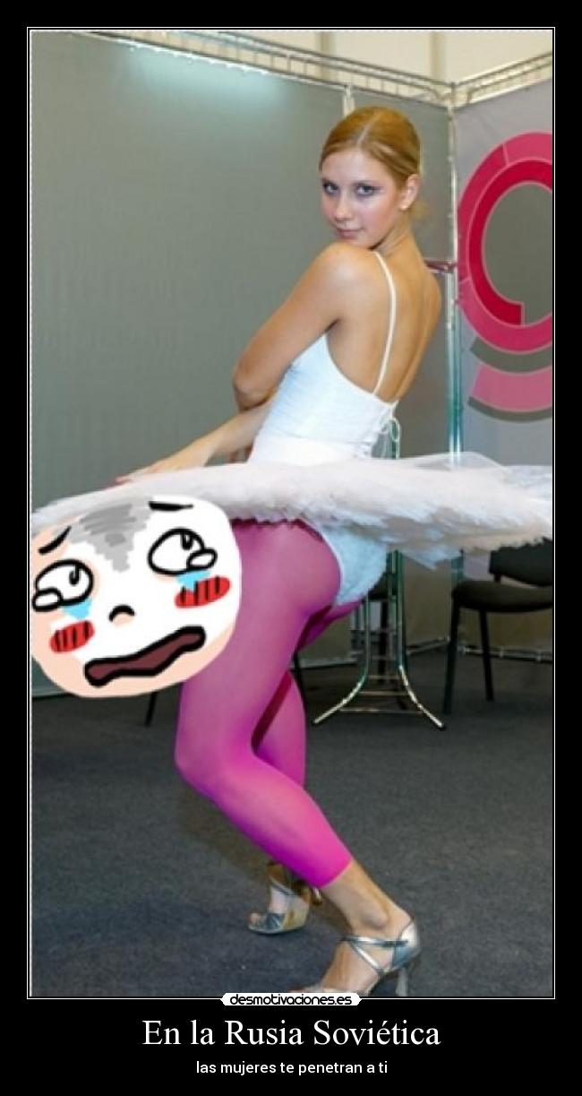 En la Rusia Soviética - las mujeres te penetran a ti