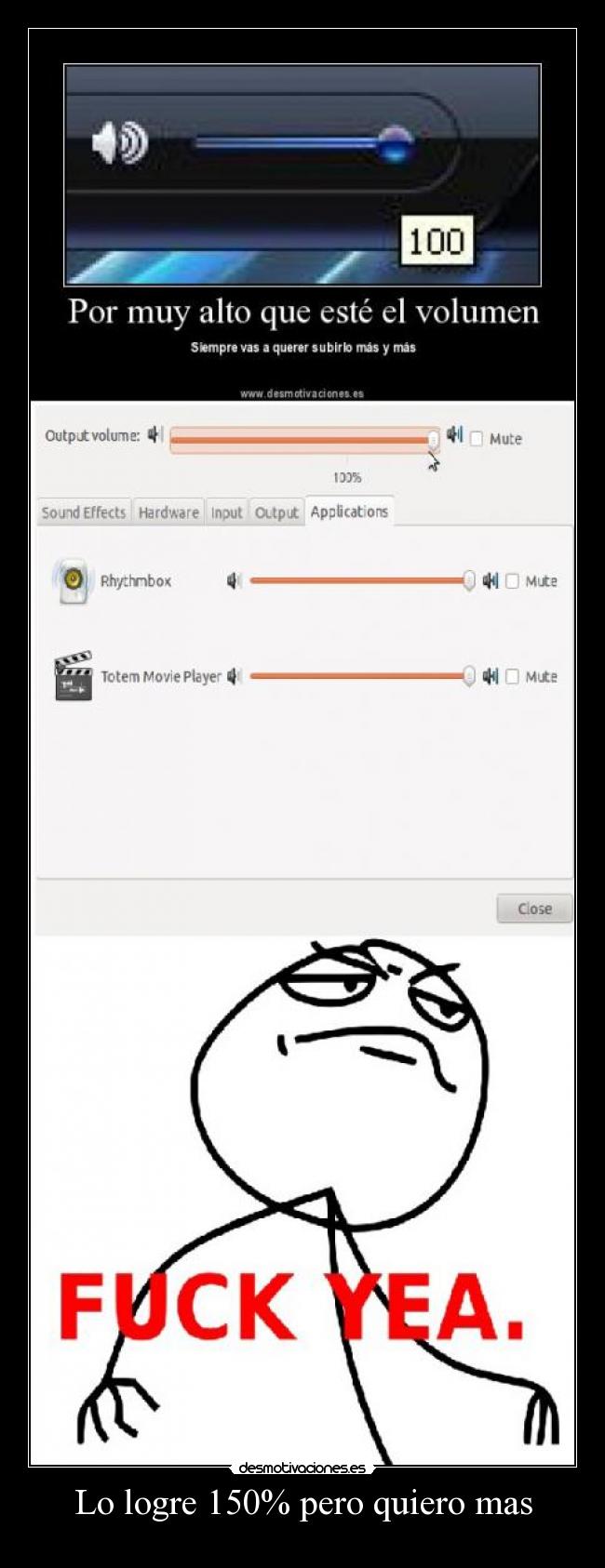 Lo logre 150% pero quiero mas -