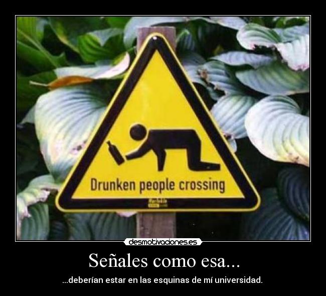 Señales como esa... - 