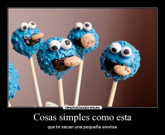 Cosas simples como esta -