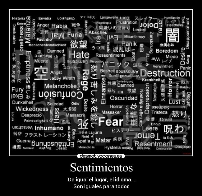 Sentimientos -