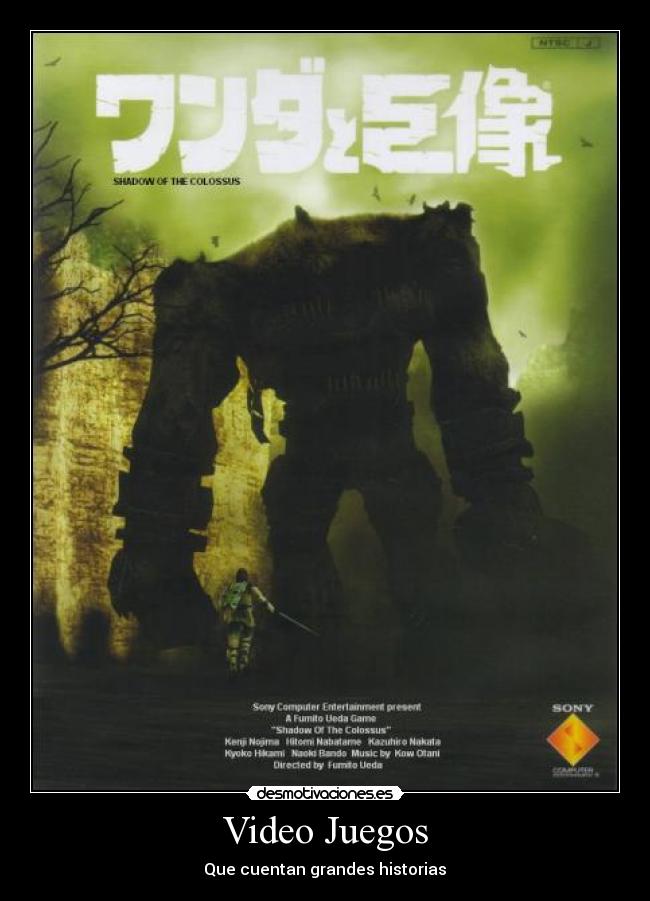 Video Juegos - Que cuentan grandes historias