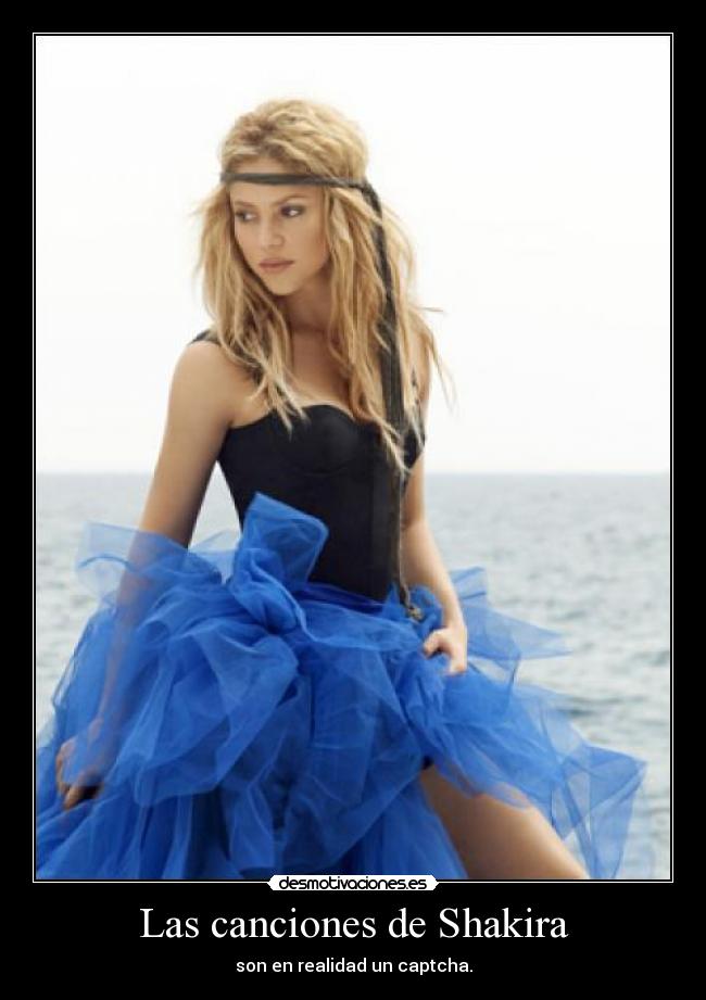 Las canciones de Shakira -