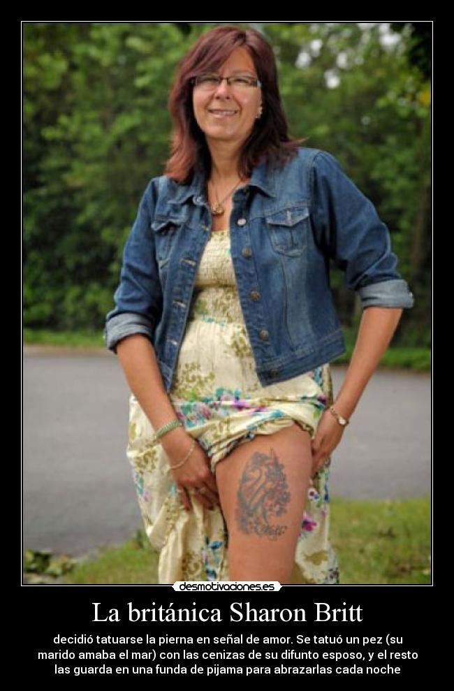 La británica Sharon Britt -