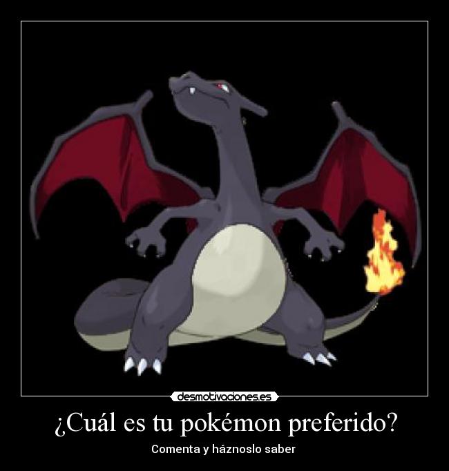 ¿Cuál es tu pokémon preferido? - Comenta y háznoslo saber 