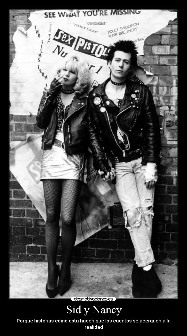 Sid y Nancy - Porque historias como esta hacen que los cuentos se acerquen a la realidad