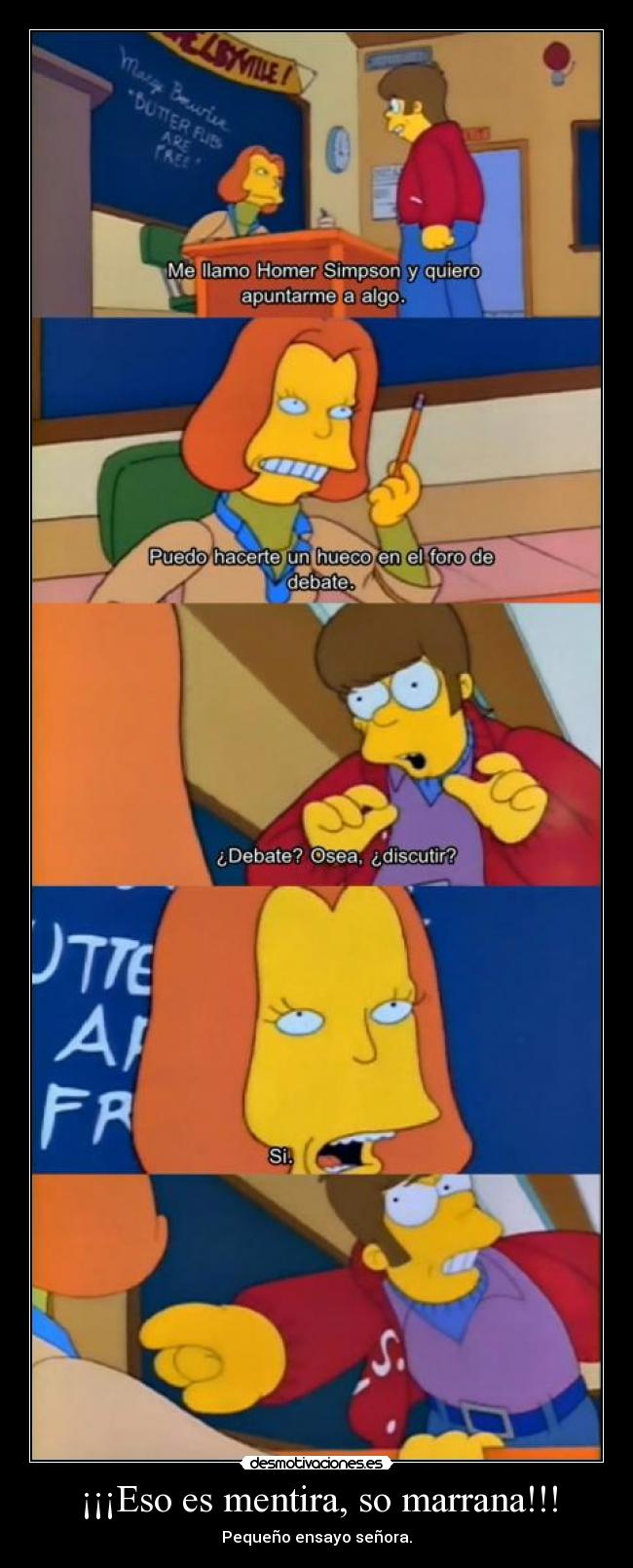 ¡¡¡Eso es mentira, so marrana!!! - 