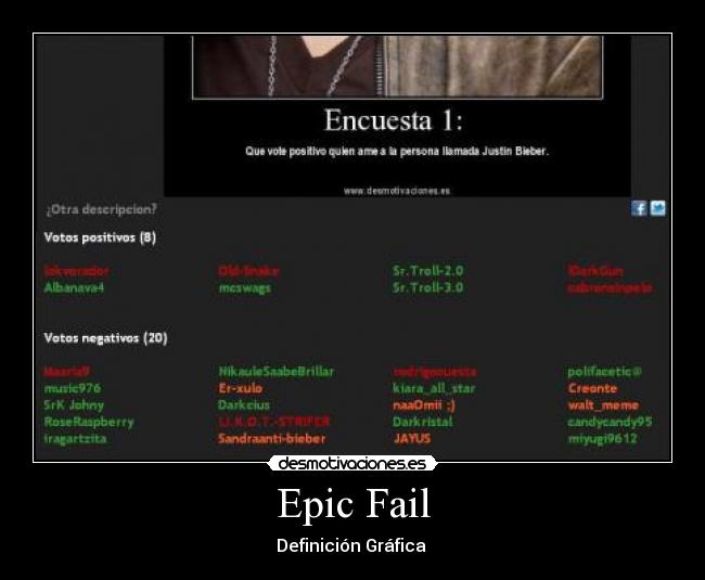 Epic Fail -