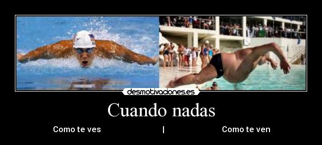 Cuando nadas -
