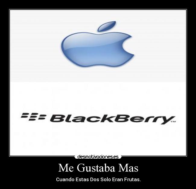 Me Gustaba Mas - Cuando Estas Dos Solo Eran Frutas.