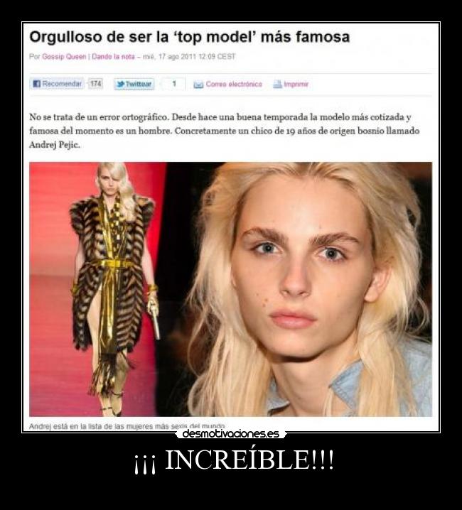 ¡¡¡ INCREÍBLE!!! - 