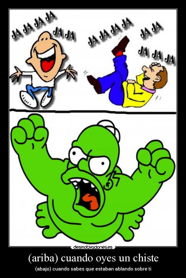 (ariba) cuando oyes un chiste -