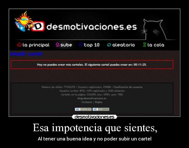 Esa impotencia que sientes, -