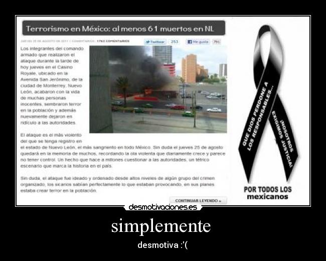 carteles terrorismomexicodesmotivamonterrey desmotivaciones