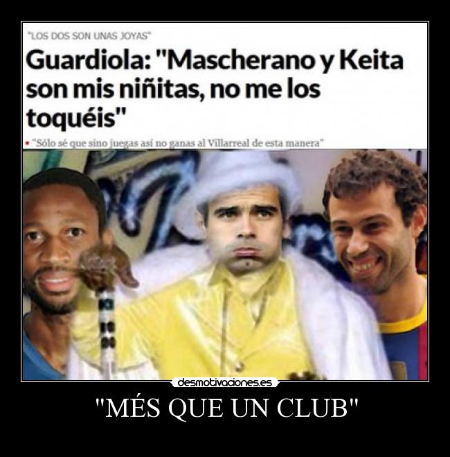 MÉS QUE UN CLUB -