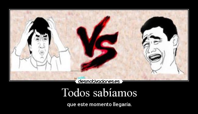 Todos sabíamos -