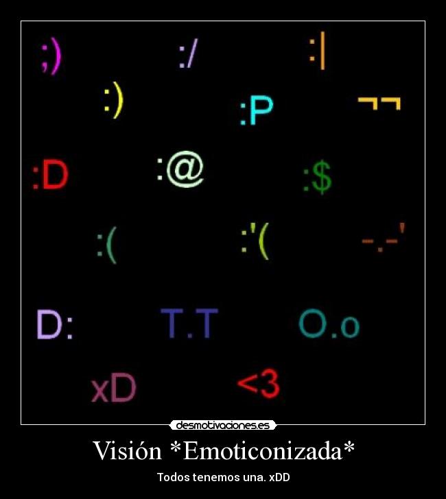 Visión *Emoticonizada* - 