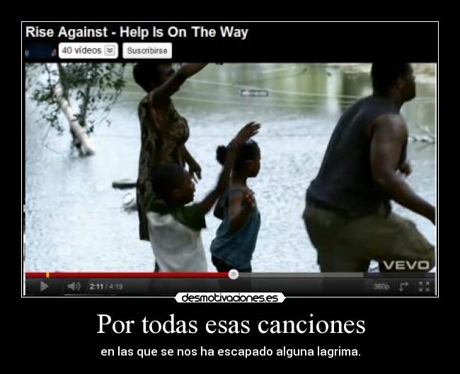 Por todas esas canciones -