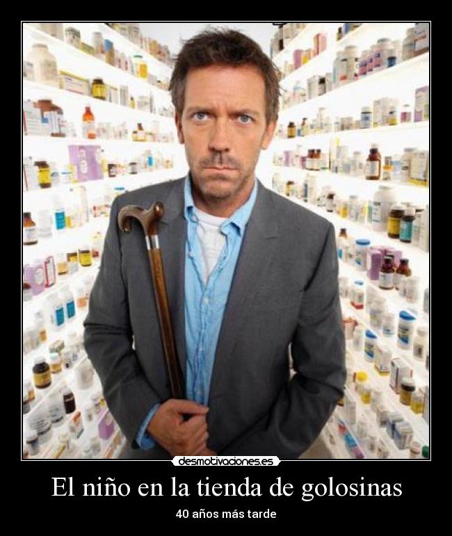 El niño en la tienda de golosinas - 40 años más tarde