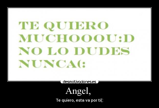 Angel, -
