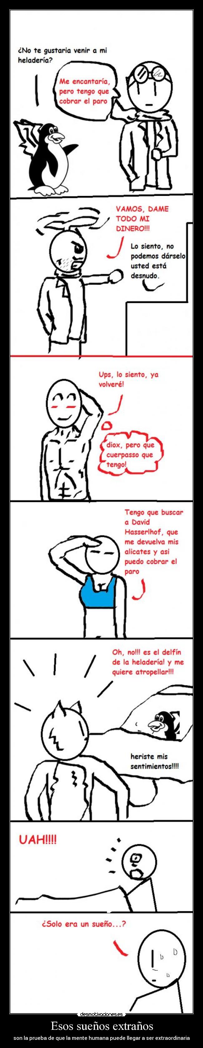 Esos sueños extraños - son la prueba de que la mente humana puede llegar a ser extraordinaria