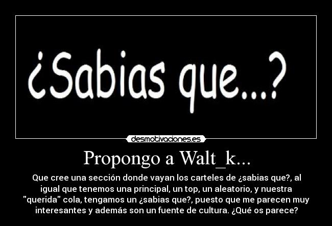 carteles sabias que desmotivaciones