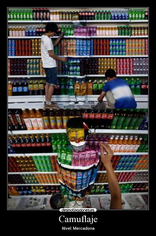 Camuflaje - Nivel: Mercadona