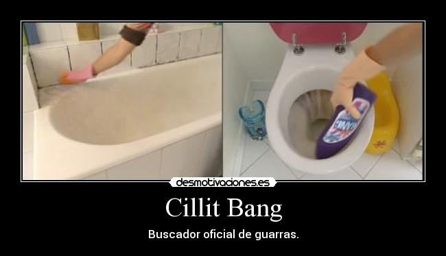 Cillit Bang - Buscador oficial de guarras.