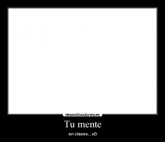 Tu mente -