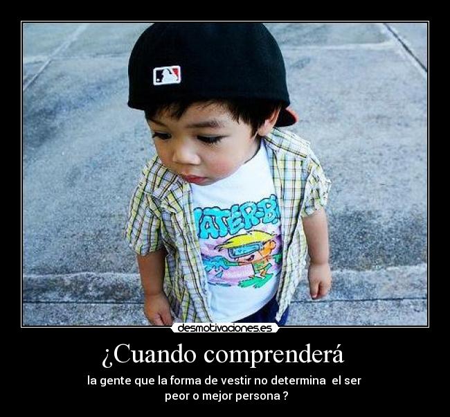 ¿Cuando comprenderá  - 