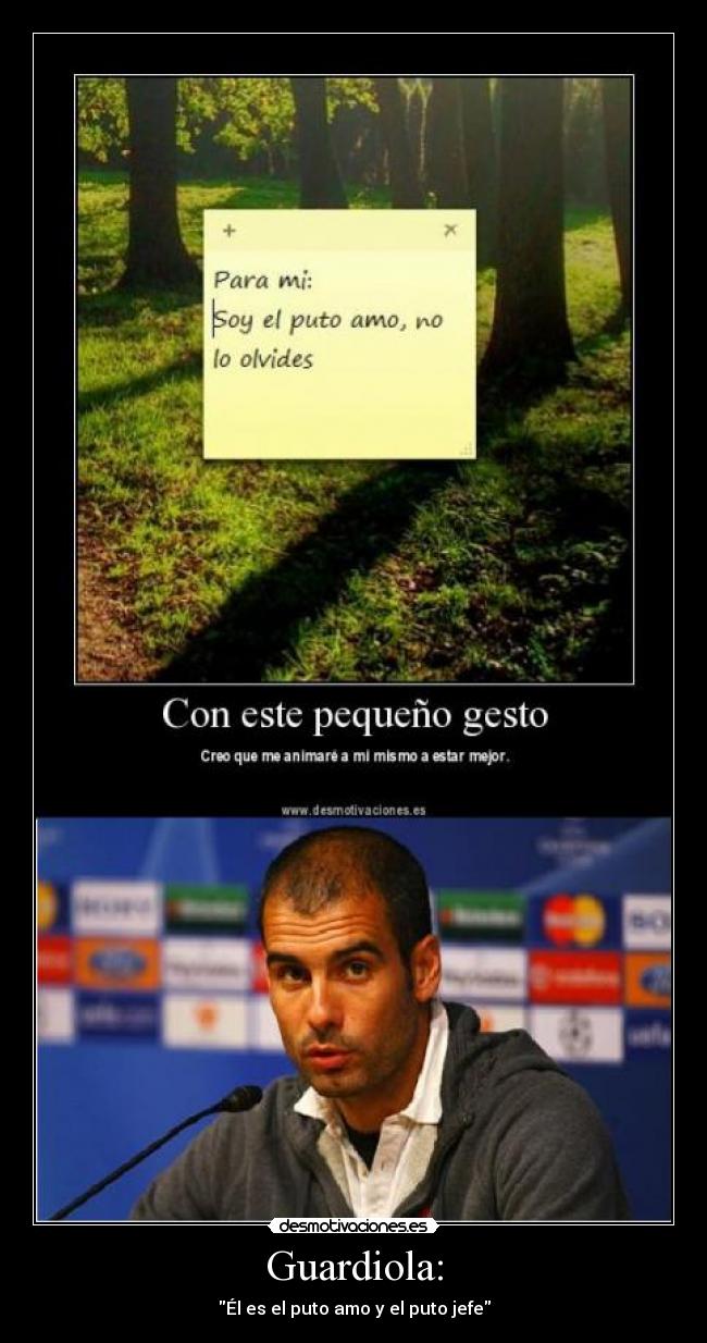 Guardiola: - 