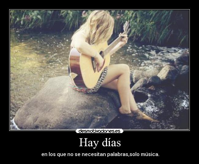 Hay días -