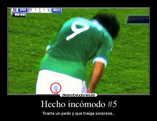 Hecho incómodo #5 - Tirarte un pedo y que traiga sorpresa...