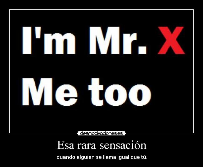 Esa rara sensación - 