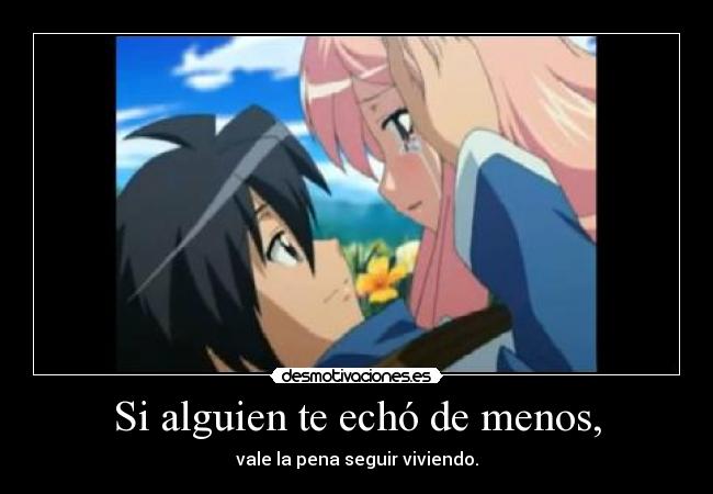 Si alguien te echó de menos, - 