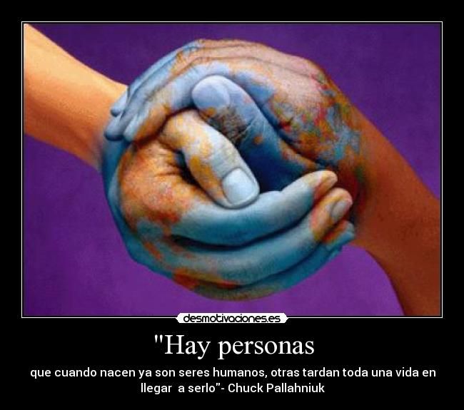 Hay personas -