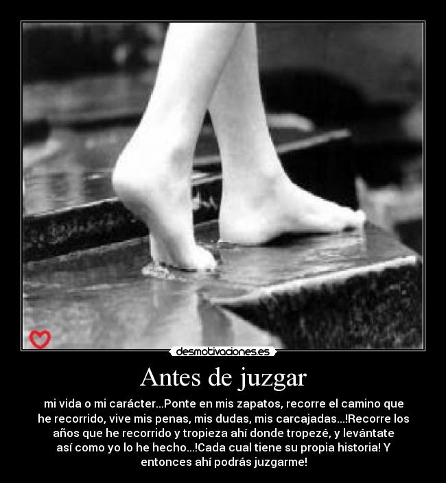 Antes de juzgar -