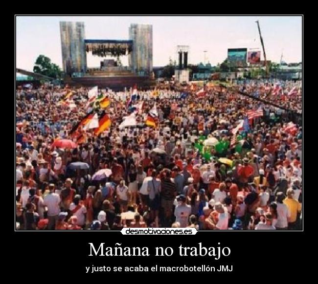 Mañana no trabajo -