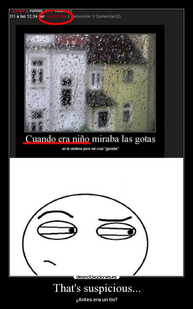 Thats suspicious... - 