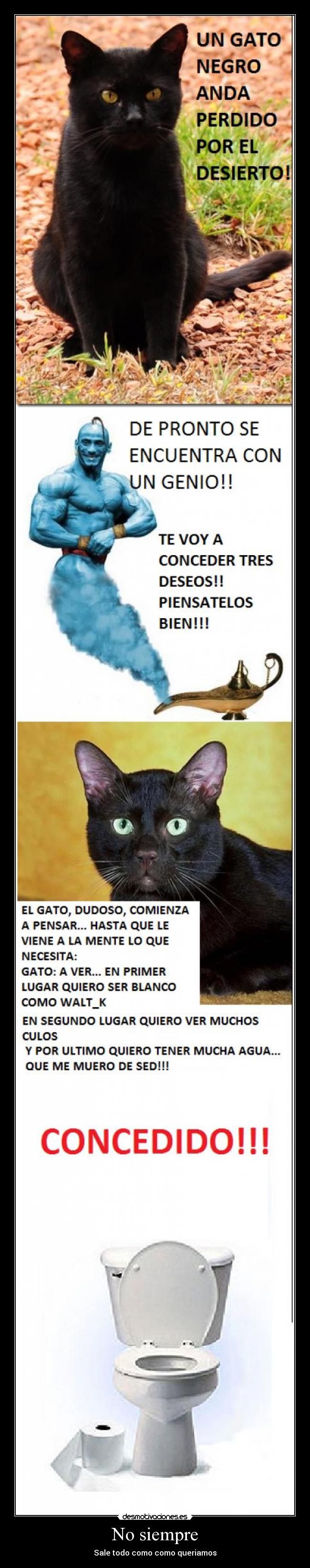 No siempre - Sale todo como como queriamos