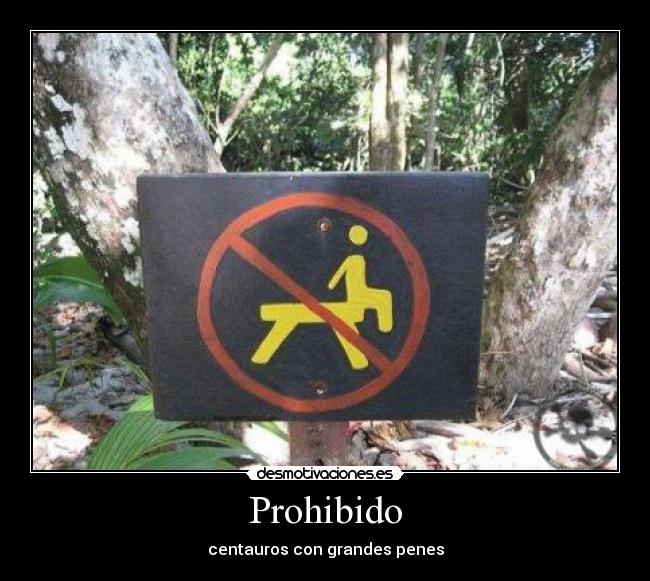Prohibido -