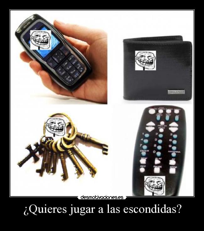 ¿Quieres jugar a las escondidas? -