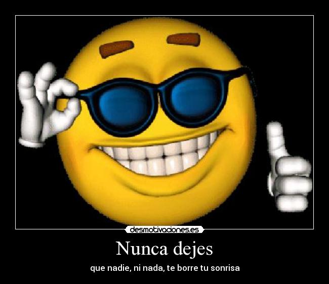 Nunca dejes -