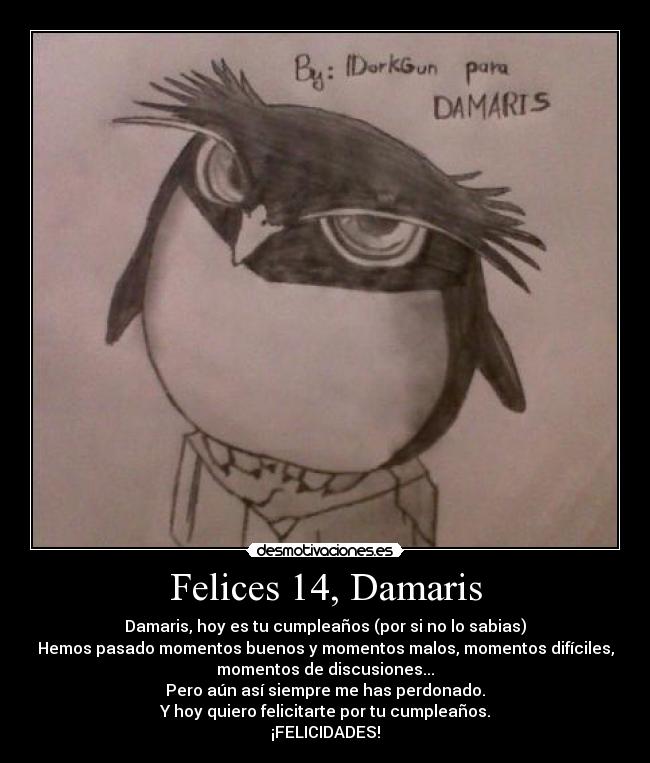 Felices 14, Damaris - 