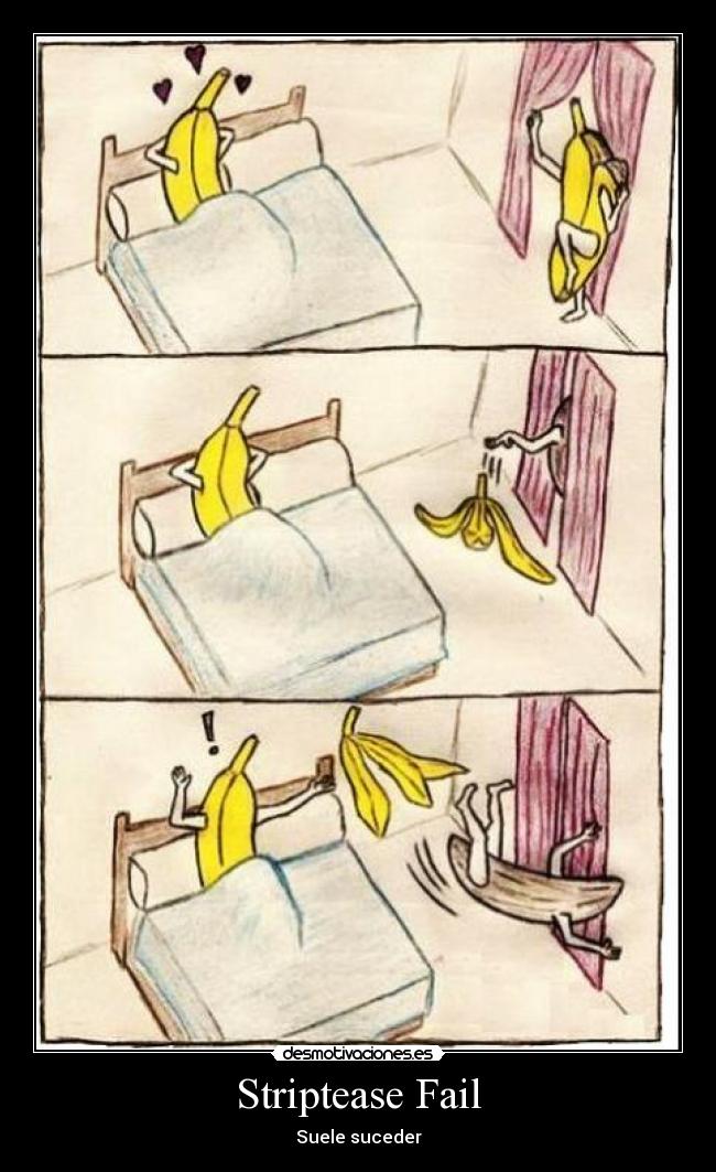 Striptease Fail - Suele suceder