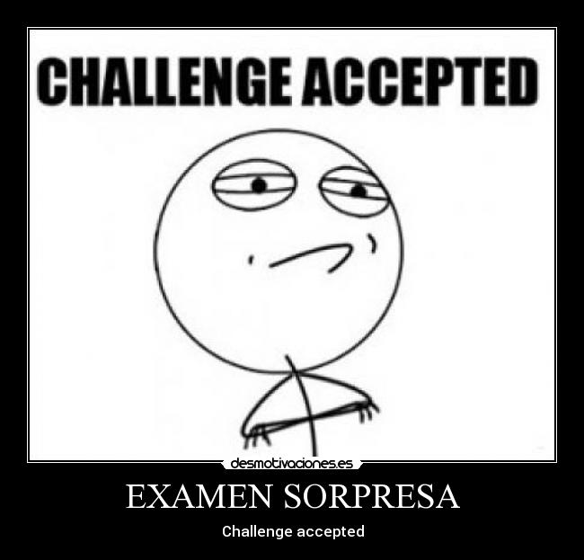 EXAMEN SORPRESA - 