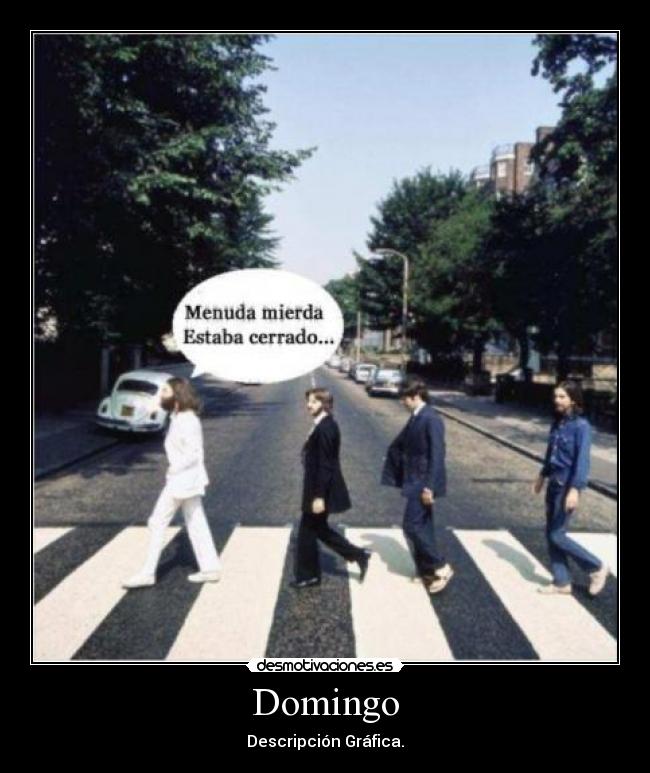 Domingo - Descripción Gráfica.