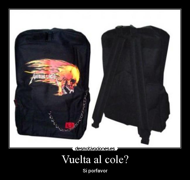 Vuelta al cole? - 